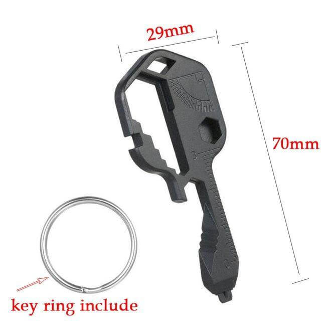 24 in 1 EDC Key Shaped Pocket Tool | Stornfield
