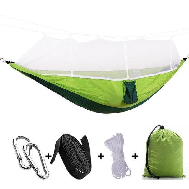 Portable Adventure Camping Outdoor Mosquito Net Hammock | Stornfield