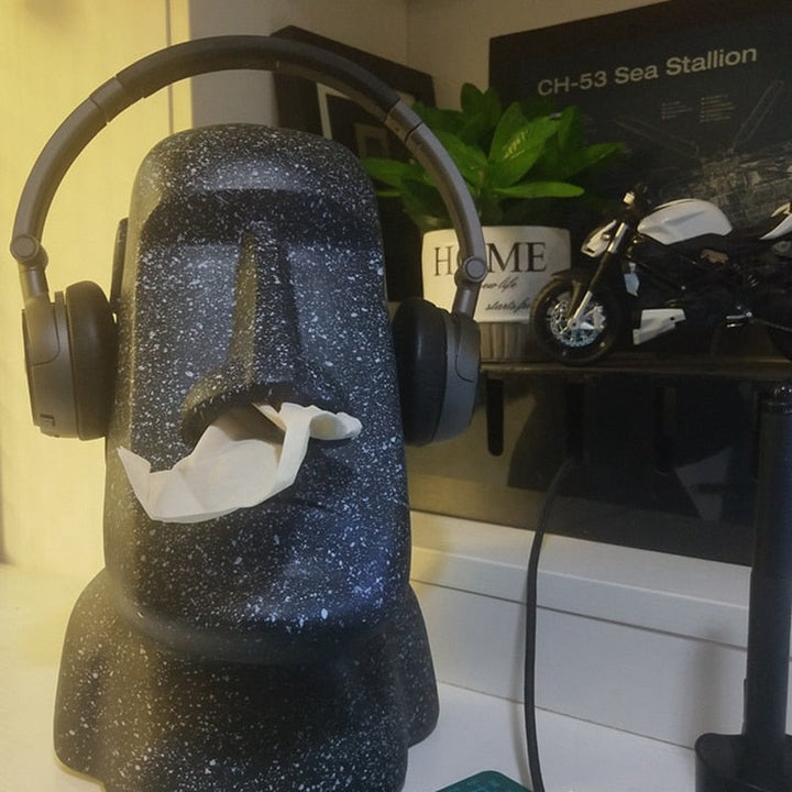 Stone Statue Tissue Box | Stornfield