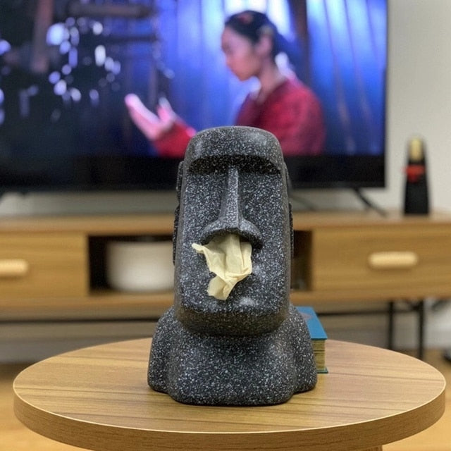 Stone Statue Tissue Box | Stornfield