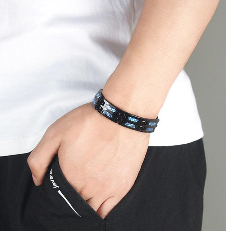 Titanium Magnetic Therapy Bracelet | Stornfield
