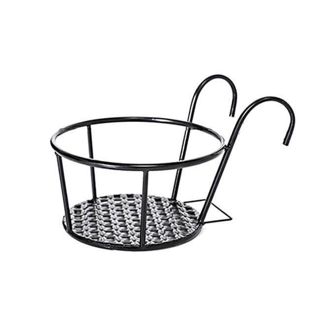Iron Outdoor Hanging Baskets Flower Pot Holder | Stornfield