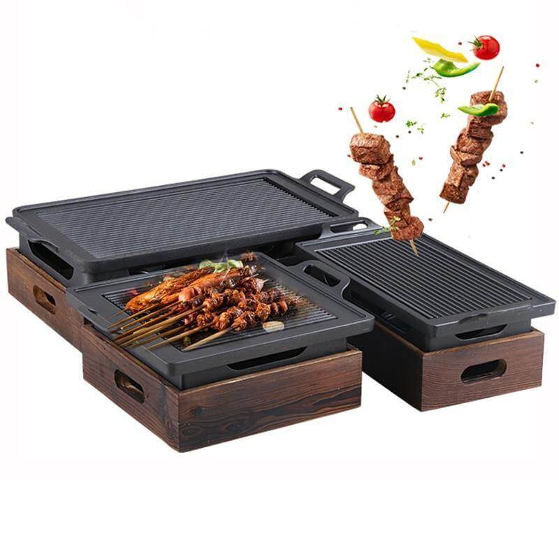 Smokeless Portable Japanese Non-Stick BBQ Grill | Stornfield