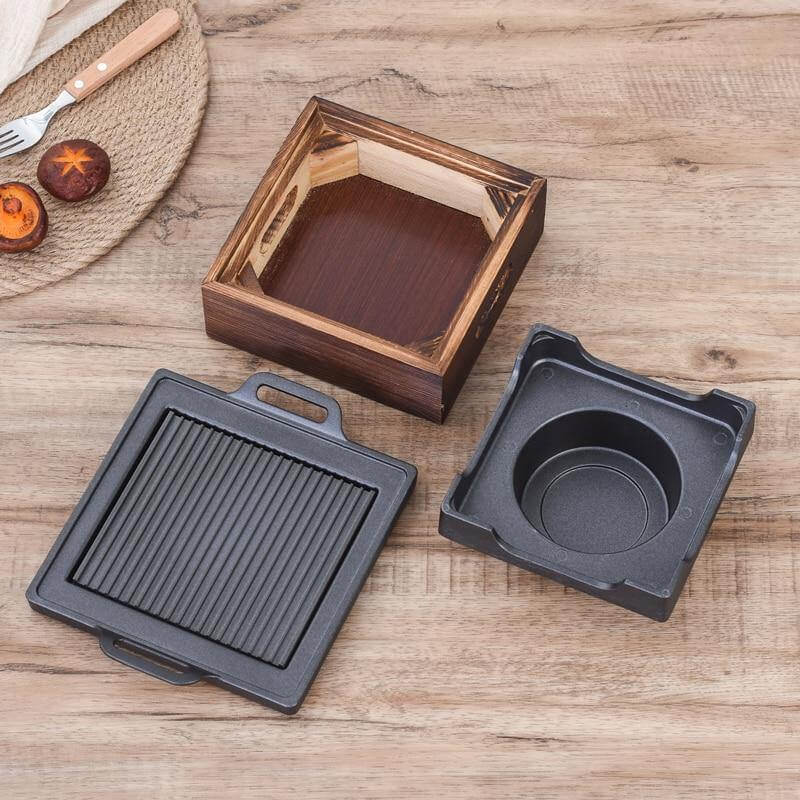Smokeless Portable Japanese Non-Stick BBQ Grill | Stornfield