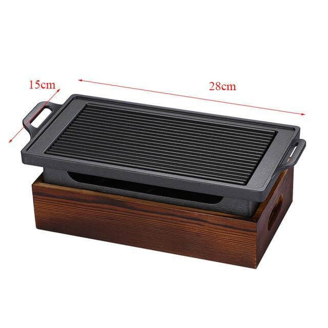 Smokeless Portable Japanese Non-Stick BBQ Grill | Stornfield