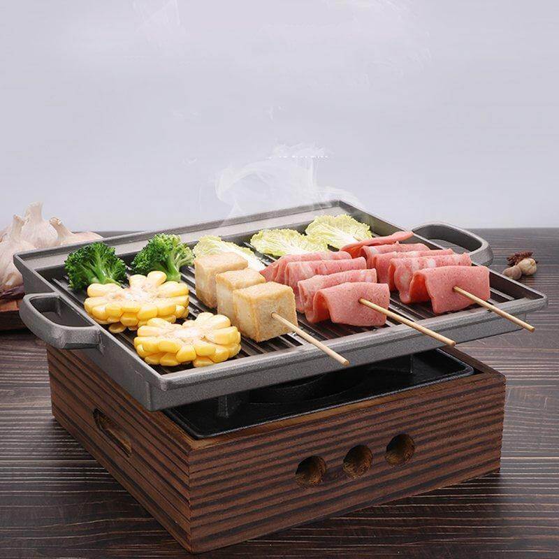 Smokeless Portable Japanese Non-Stick BBQ Grill | Stornfield