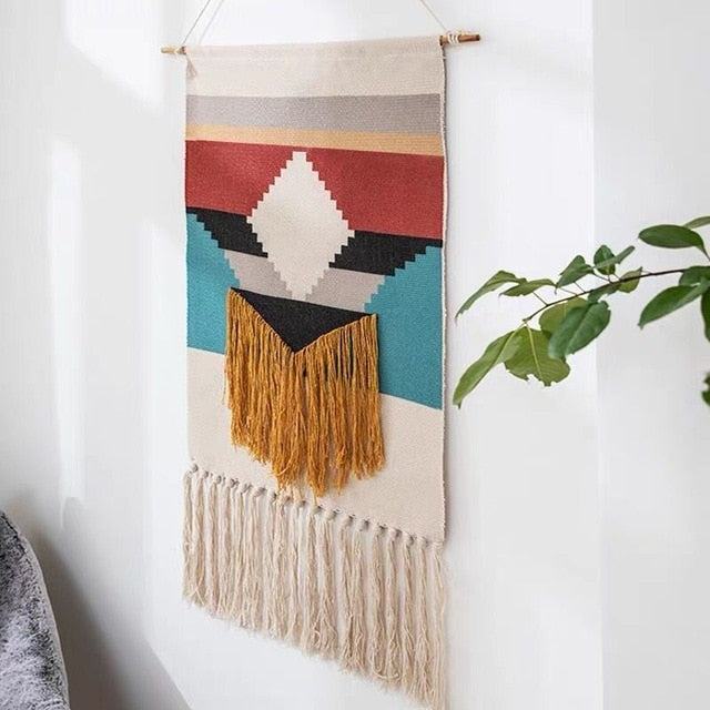 Stornfield | Geometric Tufted Wall Hanging