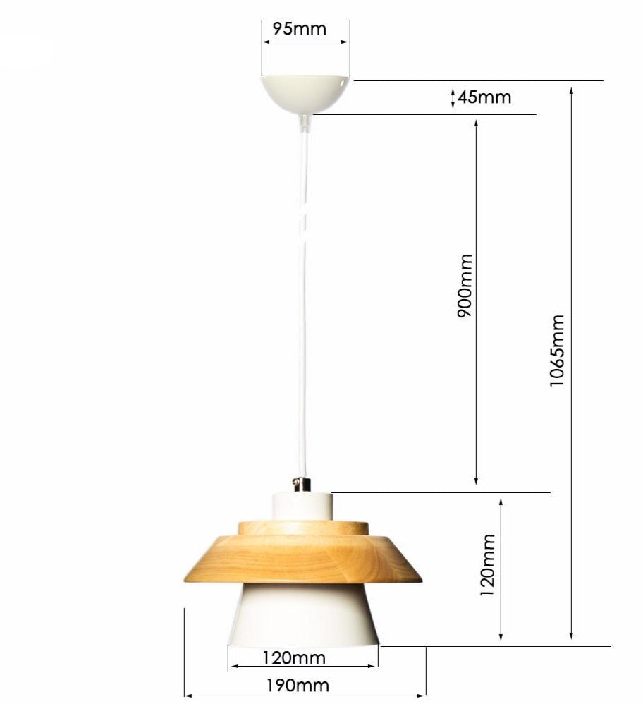 Stornfield | Modern Nordic Wooden Wall Lamp