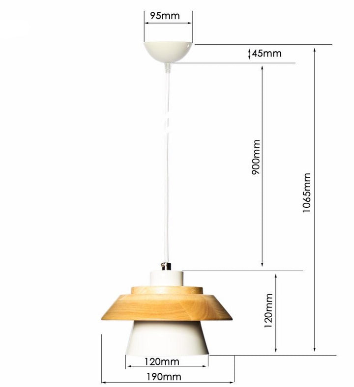 Stornfield | Modern Nordic Wooden Wall Lamp