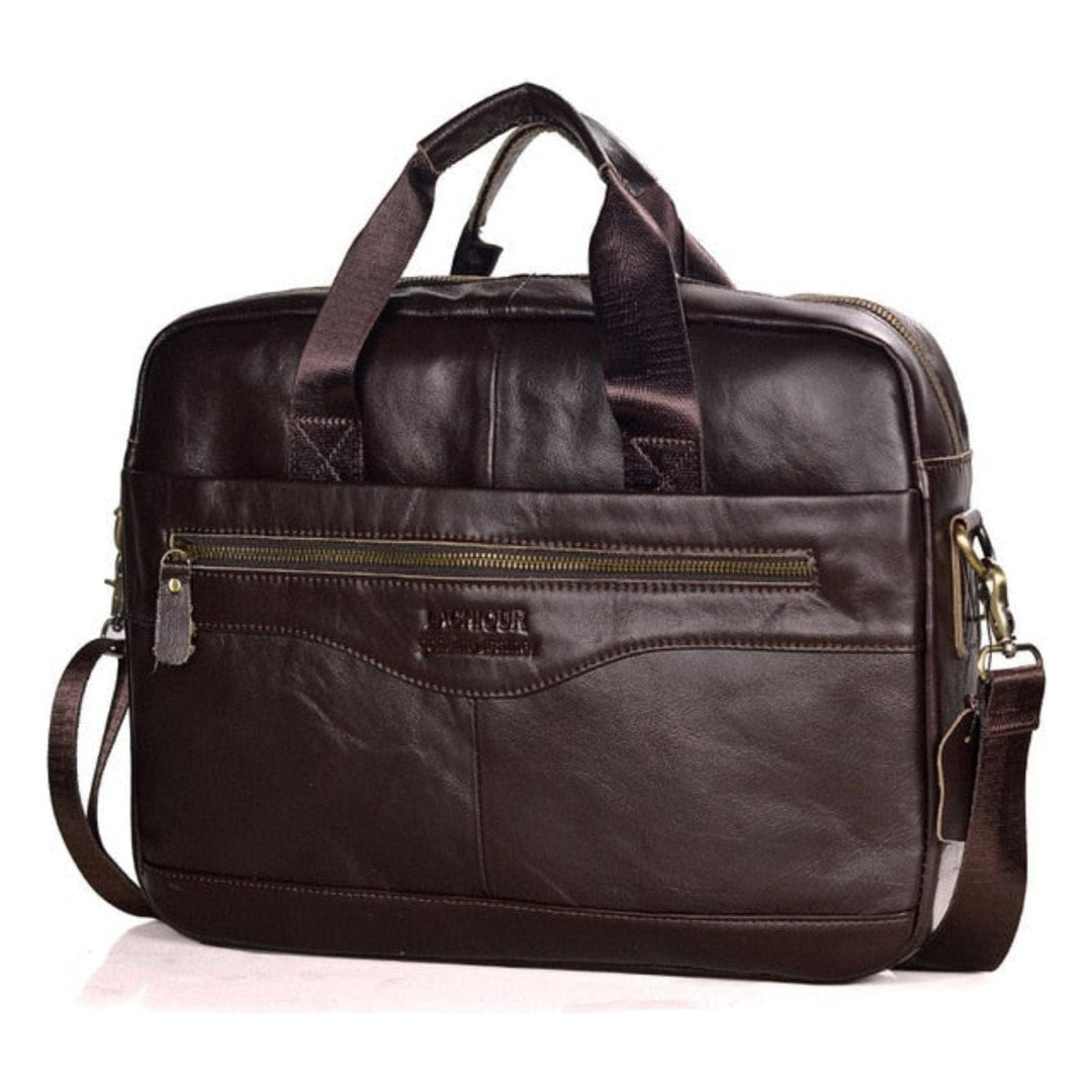 Karsten Bag - Genuine Leather Laptop Business Travel Bag | Stornfield