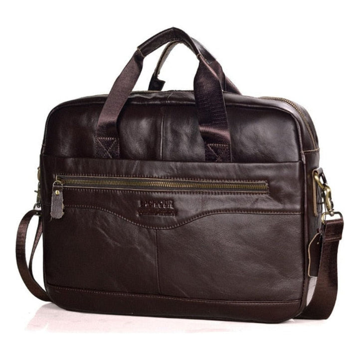Karsten Bag - Genuine Leather Laptop Business Travel Bag | Stornfield