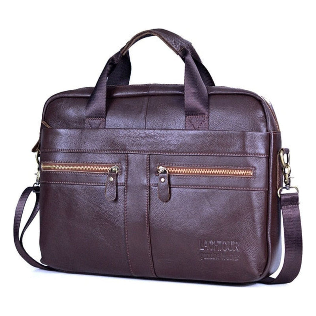 Karsten Bag - Genuine Leather Laptop Business Travel Bag | Stornfield
