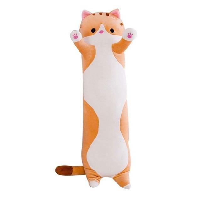 Cute Cat Soft Long Cat Plush Pillow | Stornfield