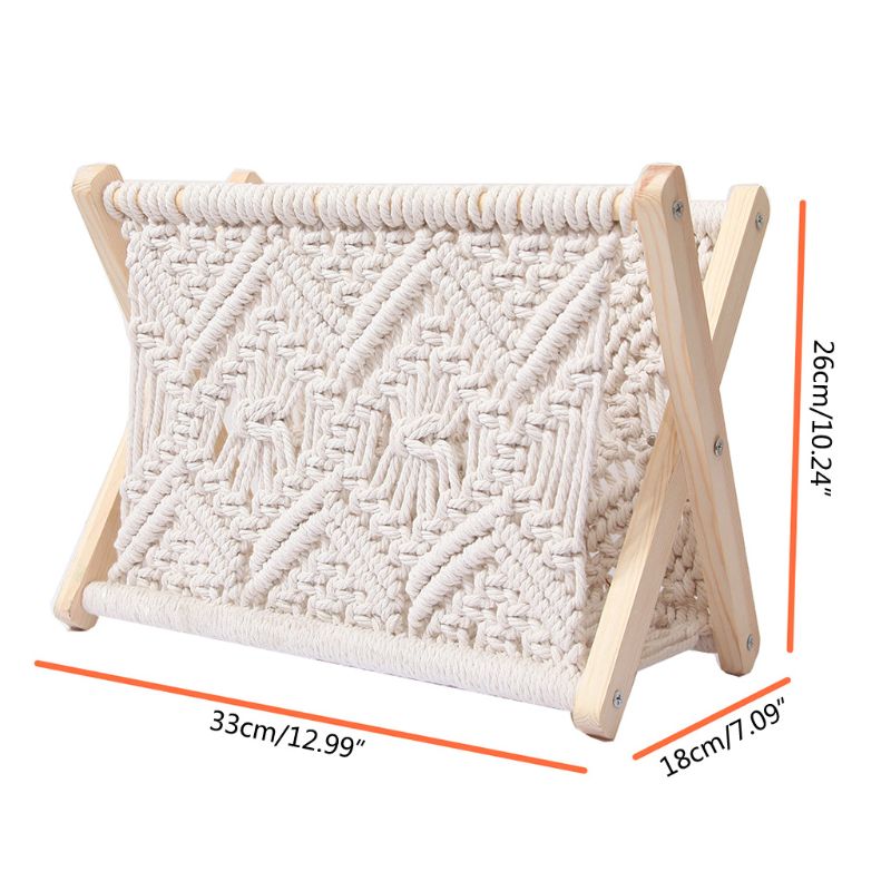 Nordic Cotton FoldaStornfielde Magazine Holder | Stornfield