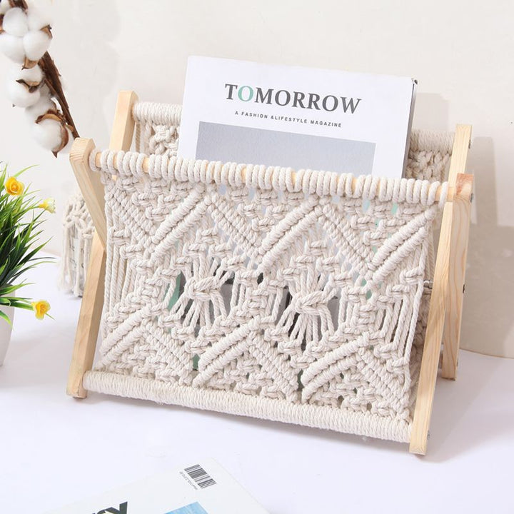 Nordic Cotton FoldaStornfielde Magazine Holder | Stornfield