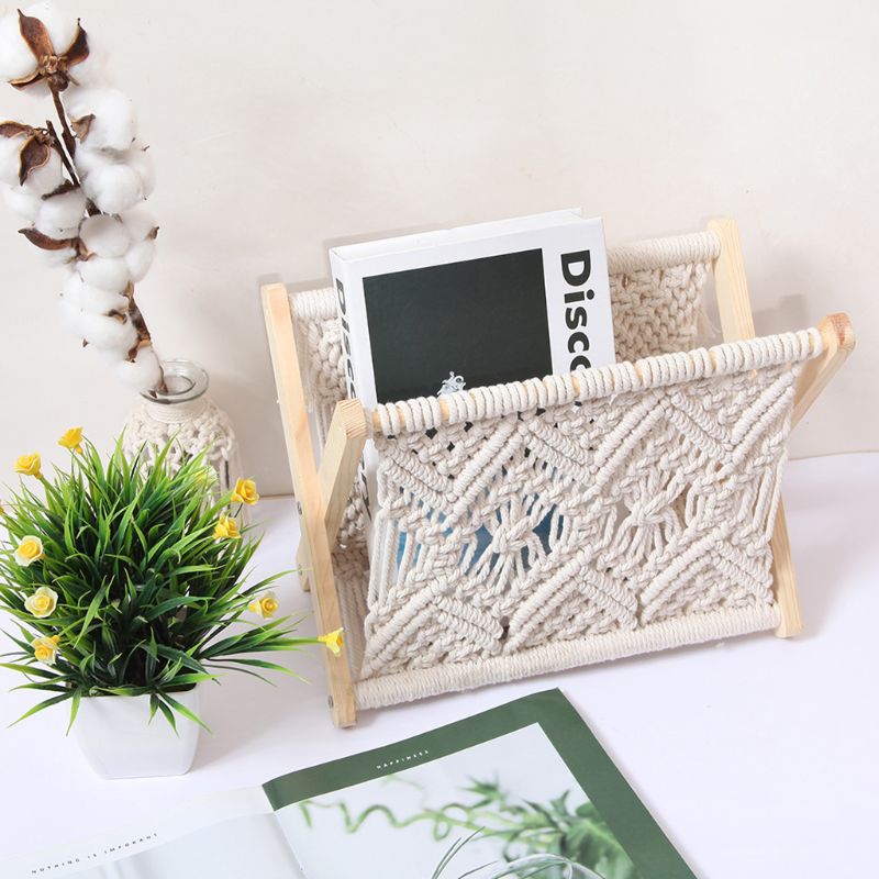 Nordic Cotton FoldaStornfielde Magazine Holder | Stornfield