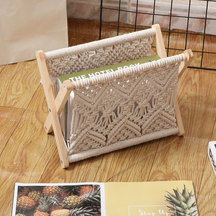 Nordic Cotton FoldaStornfielde Magazine Holder | Stornfield