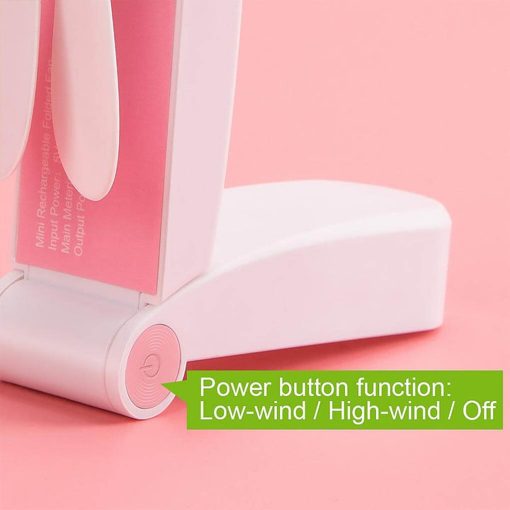 Rechargeable Portable Foldable Mini Fan | Stornfield