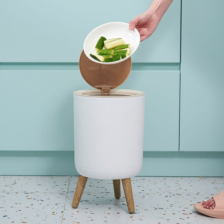 Nordic Style Elegant One Touch Trash Can | Stornfield