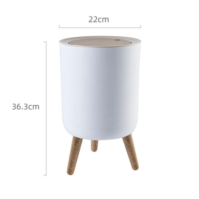 Nordic Style Elegant One Touch Trash Can | Stornfield