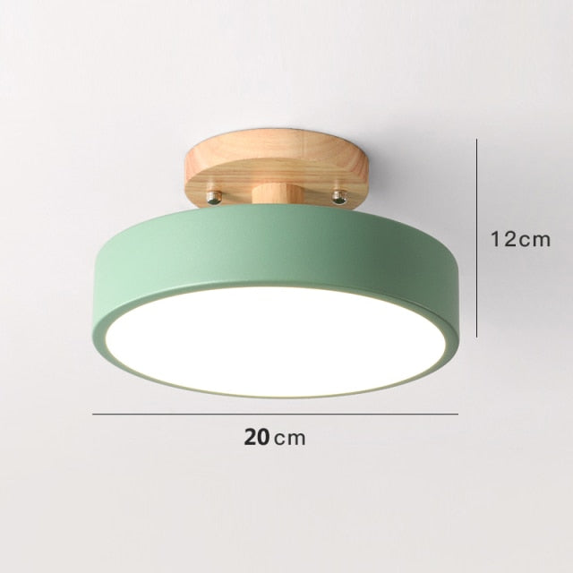 Colorful Nordic LED Ceiling Lamp | Stornfield