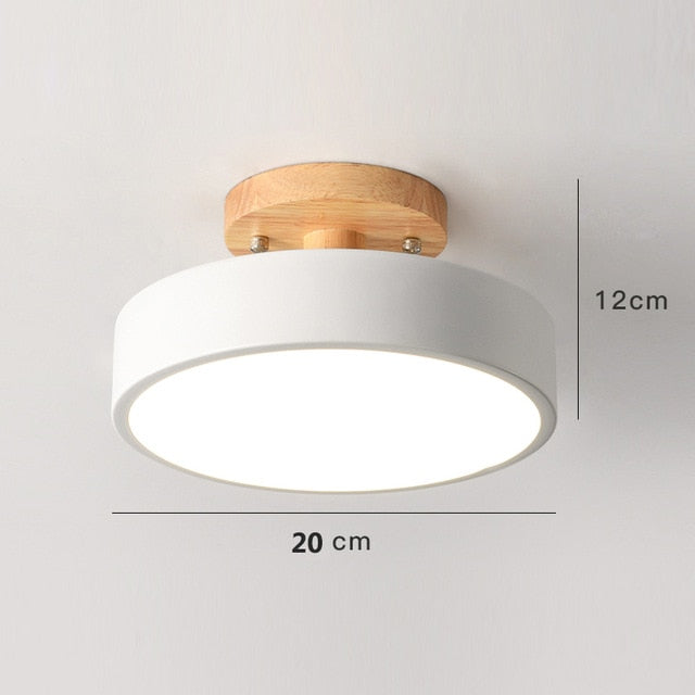 Colorful Nordic LED Ceiling Lamp | Stornfield