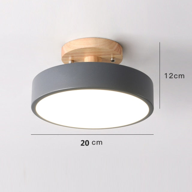 Colorful Nordic LED Ceiling Lamp | Stornfield