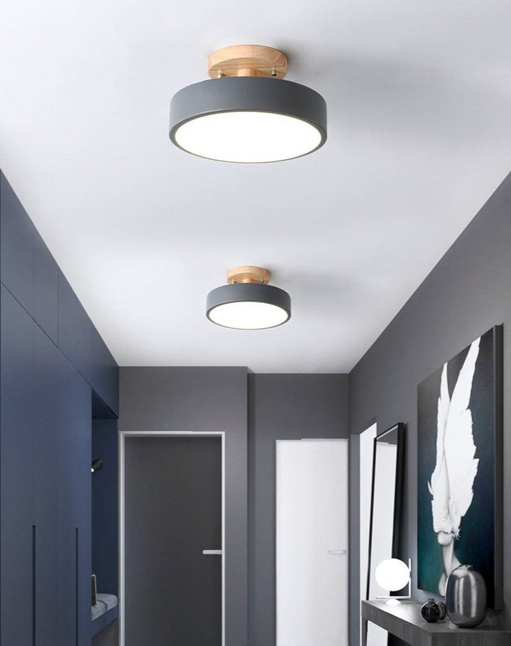 Colorful Nordic LED Ceiling Lamp | Stornfield