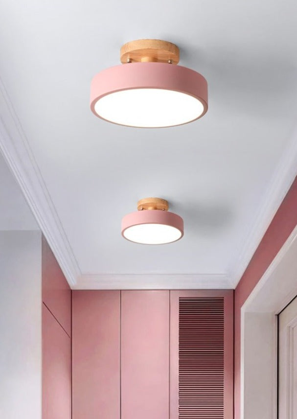 Colorful Nordic LED Ceiling Lamp | Stornfield