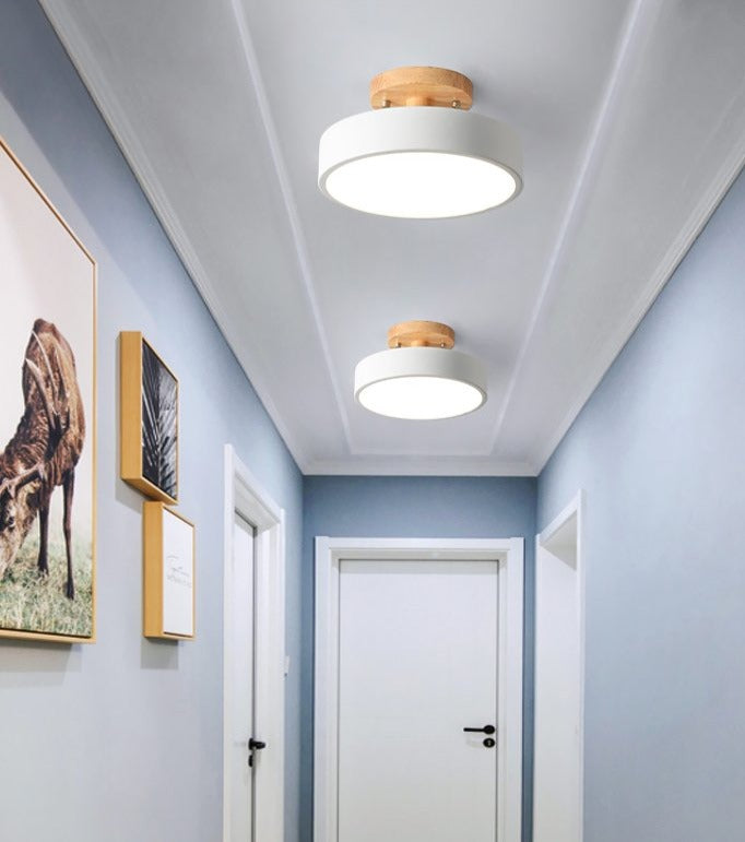 Colorful Nordic LED Ceiling Lamp | Stornfield