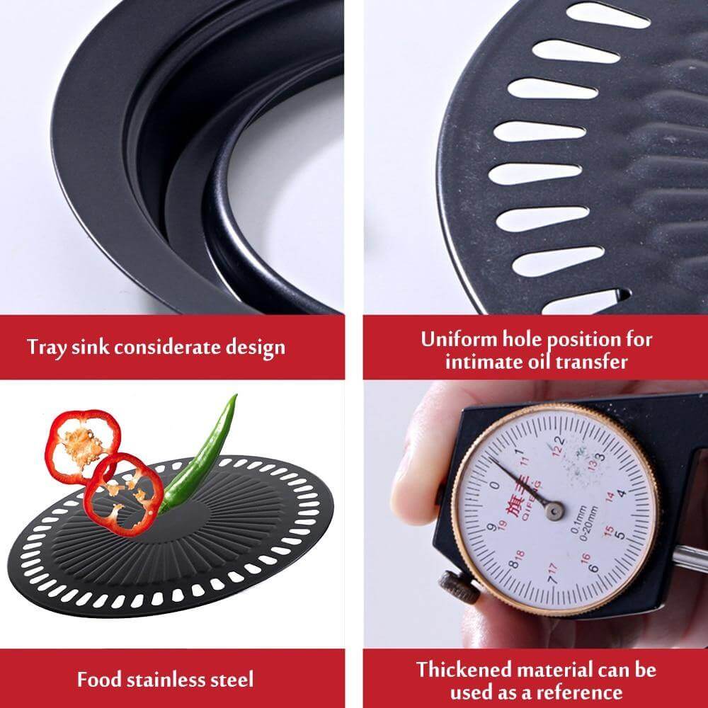 Stornfield | Korean Portable Non-stick BBQ Grill Pan