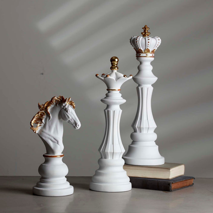 Luxury Chess Statue Home Decor | Stornfield