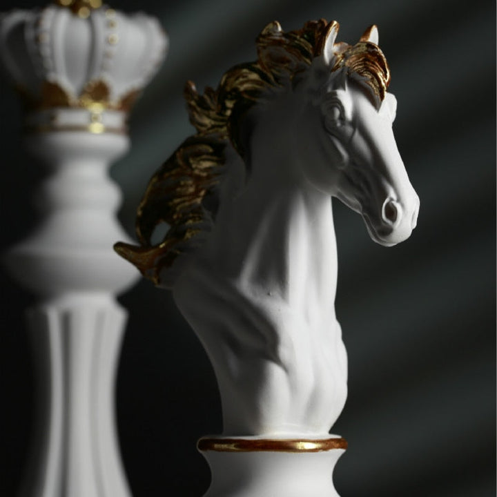 Luxury Chess Statue Home Decor | Stornfield