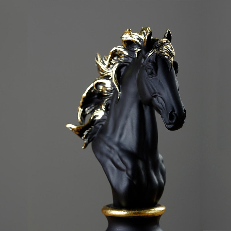 Luxury Chess Statue Home Decor | Stornfield