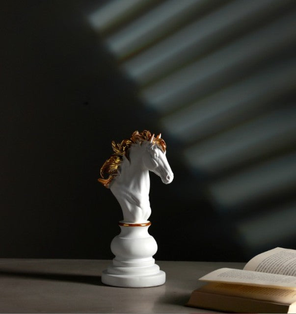 Luxury Chess Statue Home Decor | Stornfield