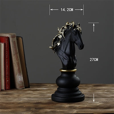 Luxury Chess Statue Home Decor | Stornfield