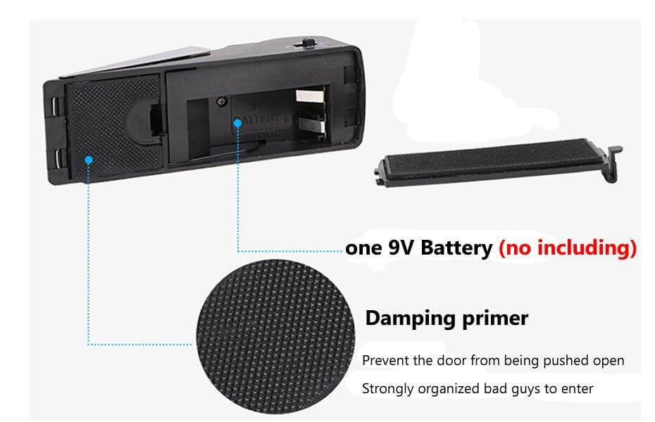 PortaStornfielde Wireless Alarm Door Stopper | Stornfield