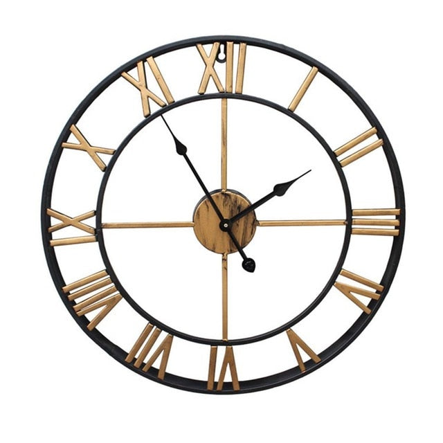 Stornfield | Large 3D Roman Numeral Wall Clock