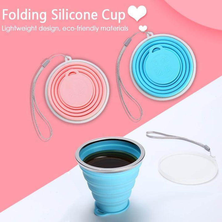 Foldable Easy Silicone Travel Mug | Stornfield