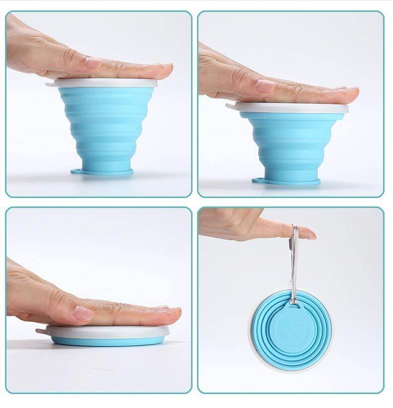 Foldable Easy Silicone Travel Mug | Stornfield
