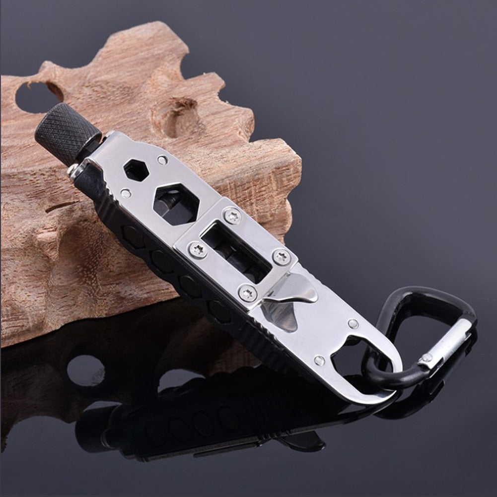 Mini Multifunctional Keychain Survival Camping Tool | Stornfield