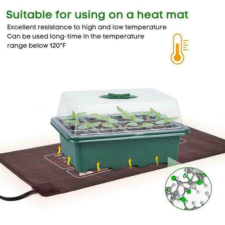 Adjustable 12 Seedling Planting Box | Stornfield