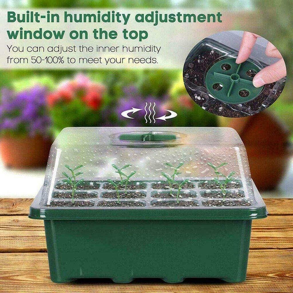 Adjustable 12 Seedling Planting Box | Stornfield