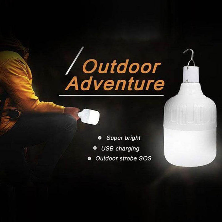 Outdoor USB Rechargeable LED Night Light Bulb | Stornfield