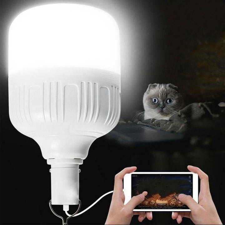 Outdoor USB Rechargeable LED Night Light Bulb | Stornfield