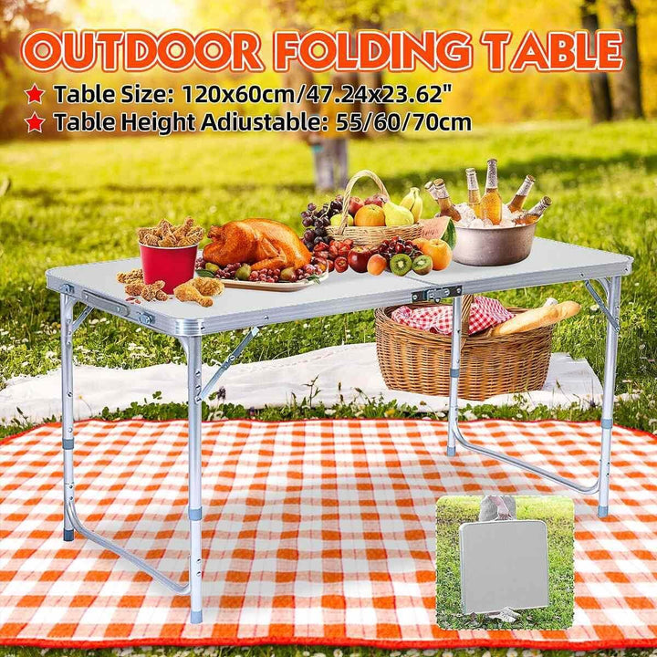 Outdoor Waterproof Adjustable Foldable Picnic Table Set | Stornfield
