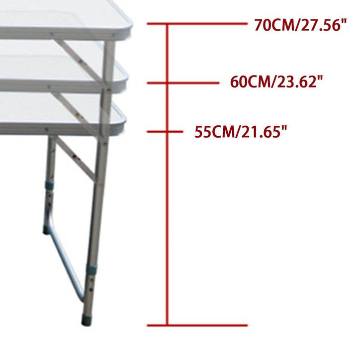Outdoor Waterproof Adjustable Foldable Picnic Table Set | Stornfield