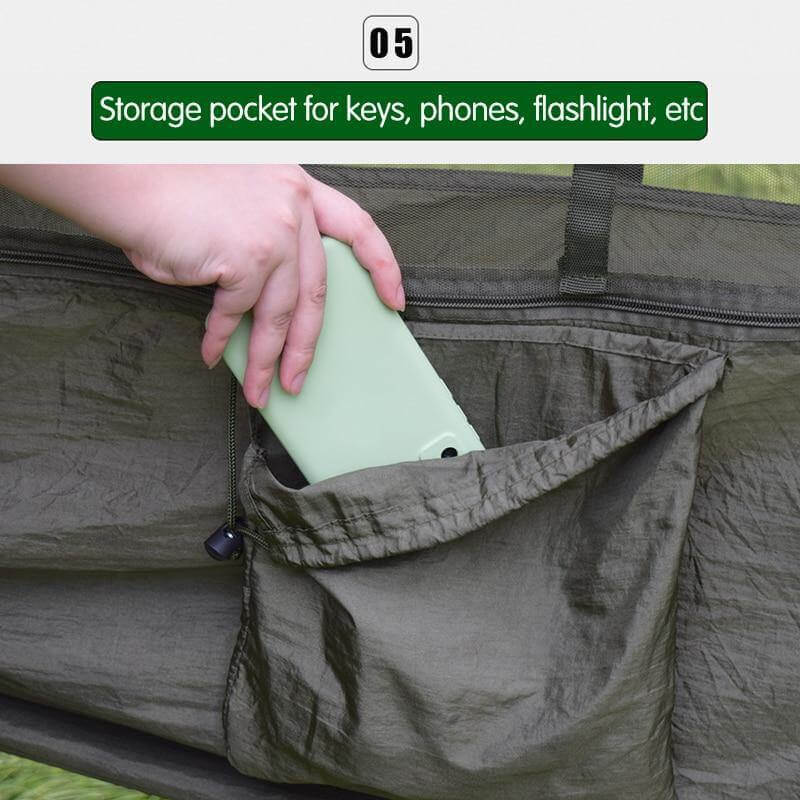 Portable Adventure Camping Outdoor Mosquito Net Hammock | Stornfield