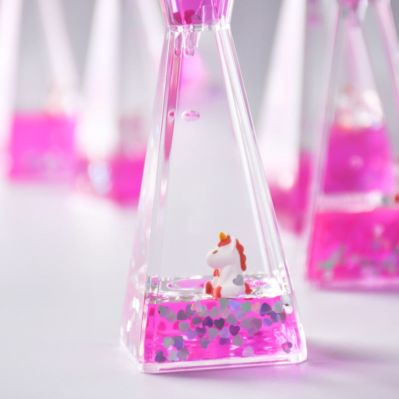 Quicksand Bottle Liquid Hourglass | Stornfield