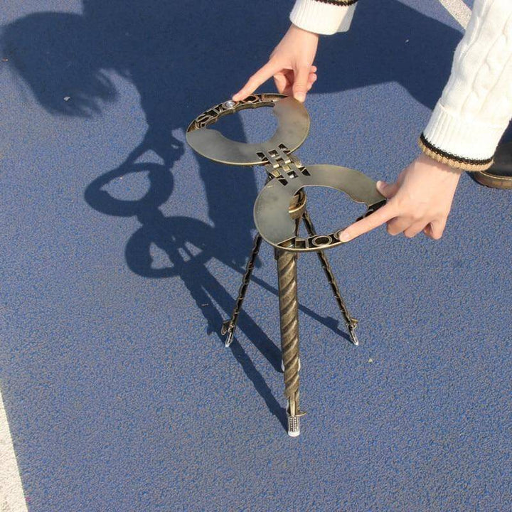 Outdoor Folding Two-in-one Walking Stick Stool | Stornfield